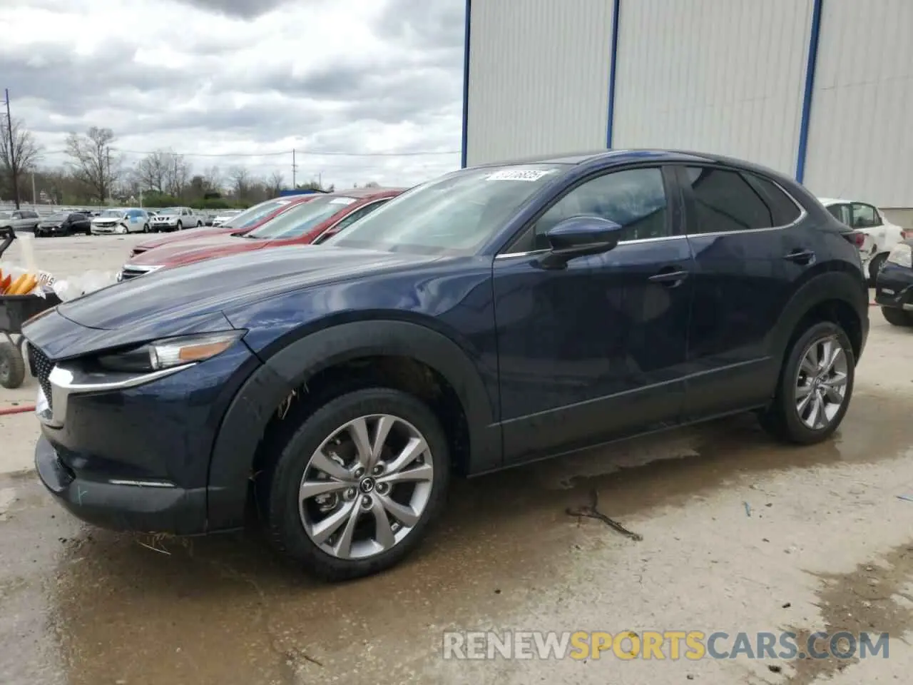 1 Photograph of a damaged car 3MVDMBBLXMM219719 MAZDA CX30 2021