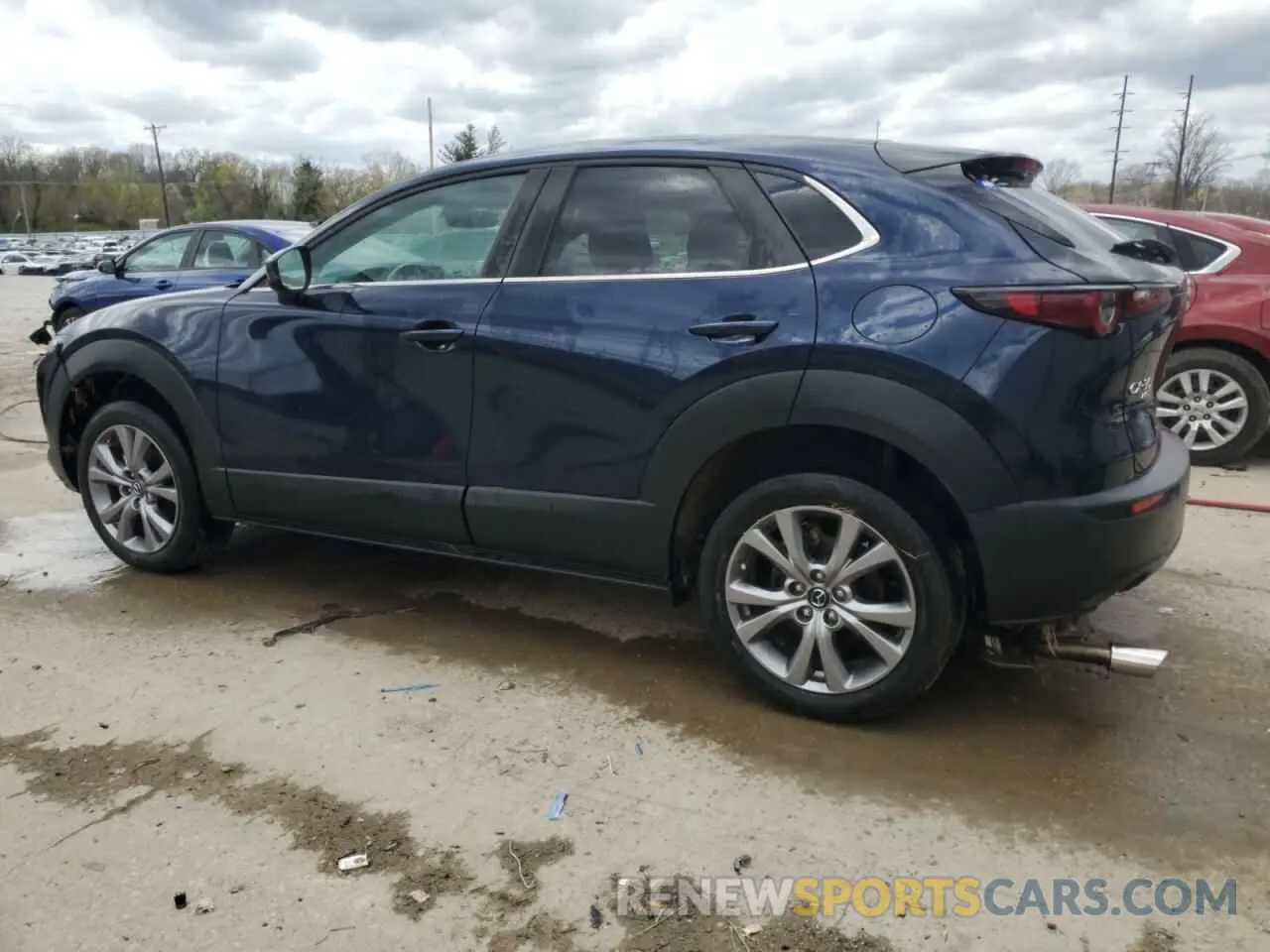 2 Photograph of a damaged car 3MVDMBBLXMM219719 MAZDA CX30 2021
