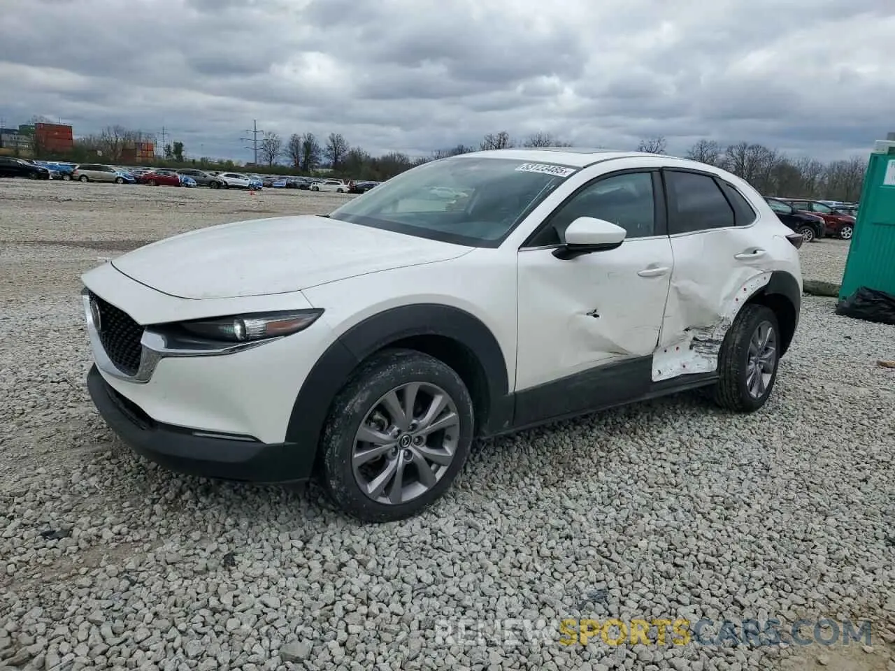 1 Photograph of a damaged car 3MVDMBCL0MM205746 MAZDA CX30 2021
