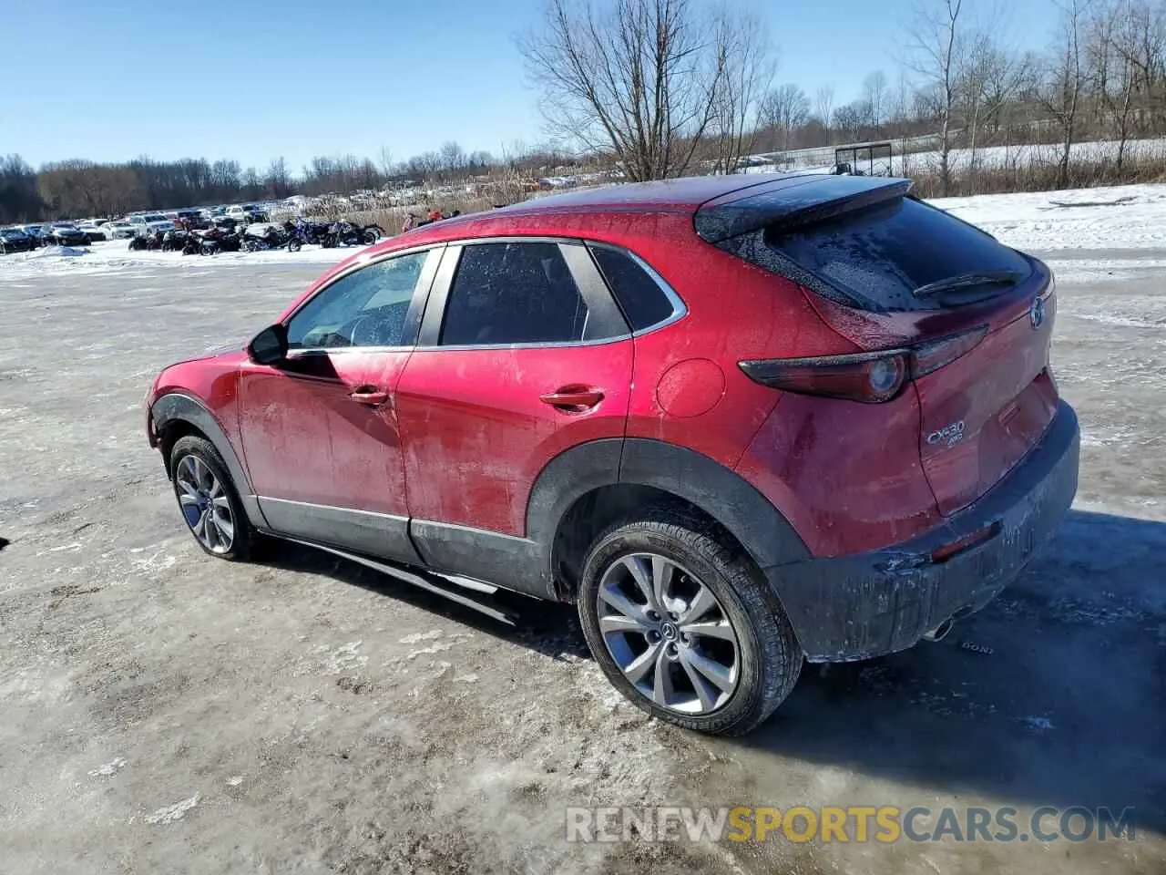 2 Photograph of a damaged car 3MVDMBCL1MM303247 MAZDA CX30 2021