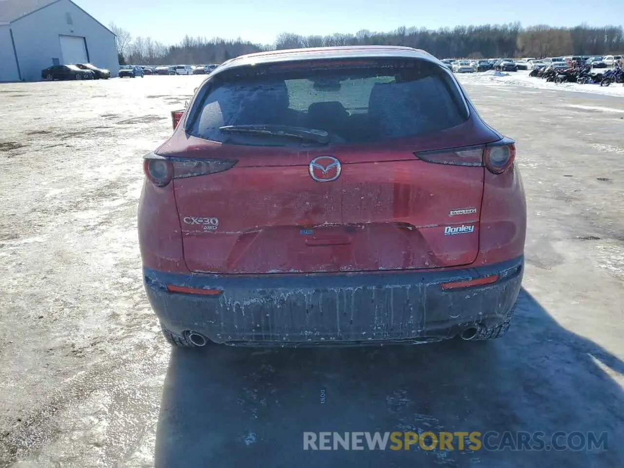 6 Photograph of a damaged car 3MVDMBCL1MM303247 MAZDA CX30 2021