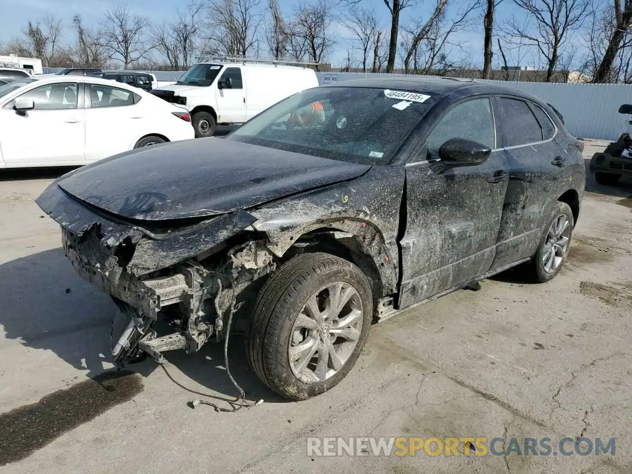 1 Photograph of a damaged car 3MVDMBCL6MM221823 MAZDA CX30 2021