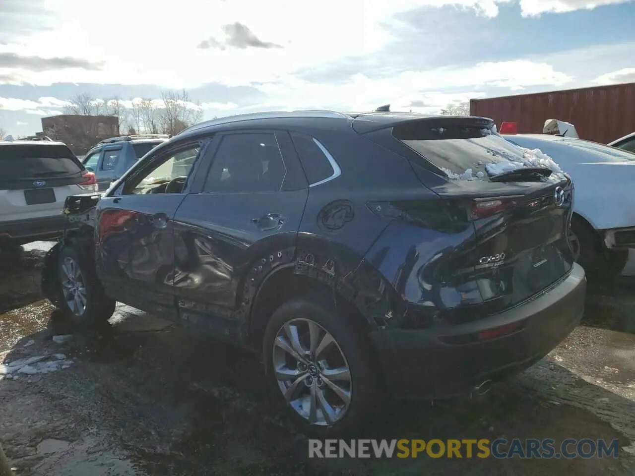 2 Photograph of a damaged car 3MVDMBDL1MM316515 MAZDA CX30 2021