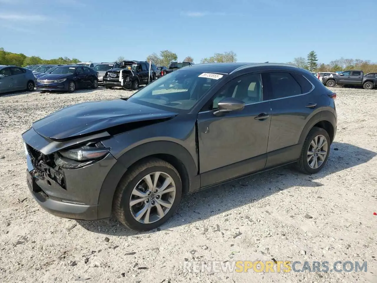 1 Photograph of a damaged car 3MVDMBDL1MM318426 MAZDA CX30 2021
