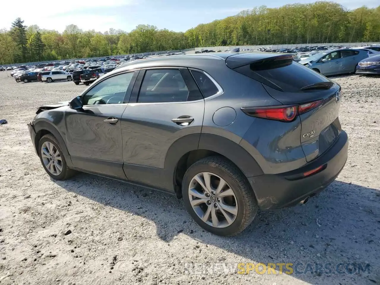 2 Photograph of a damaged car 3MVDMBDL1MM318426 MAZDA CX30 2021