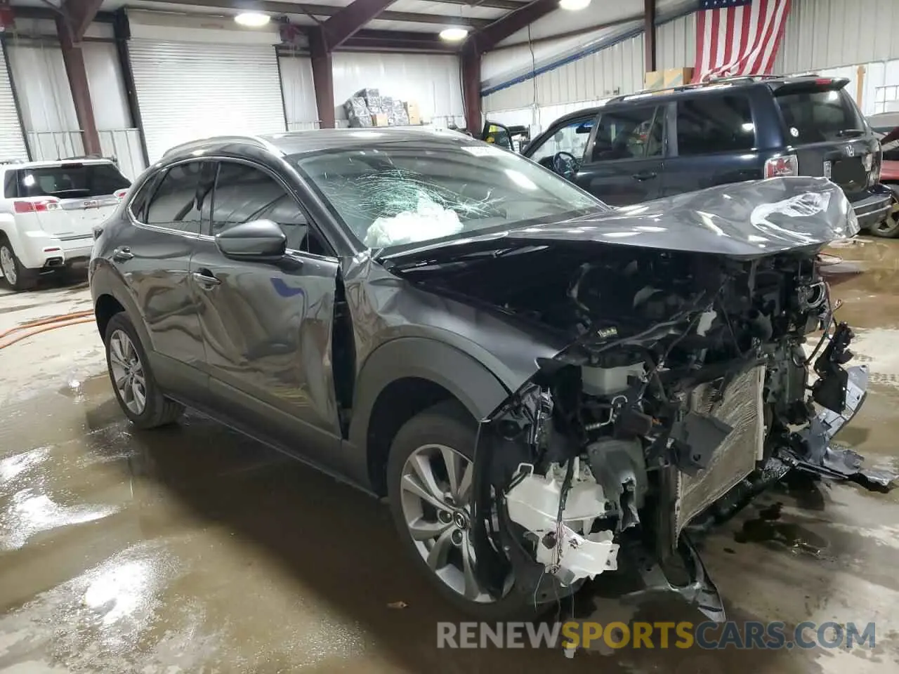 4 Photograph of a damaged car 3MVDMBDL4MM314726 MAZDA CX30 2021