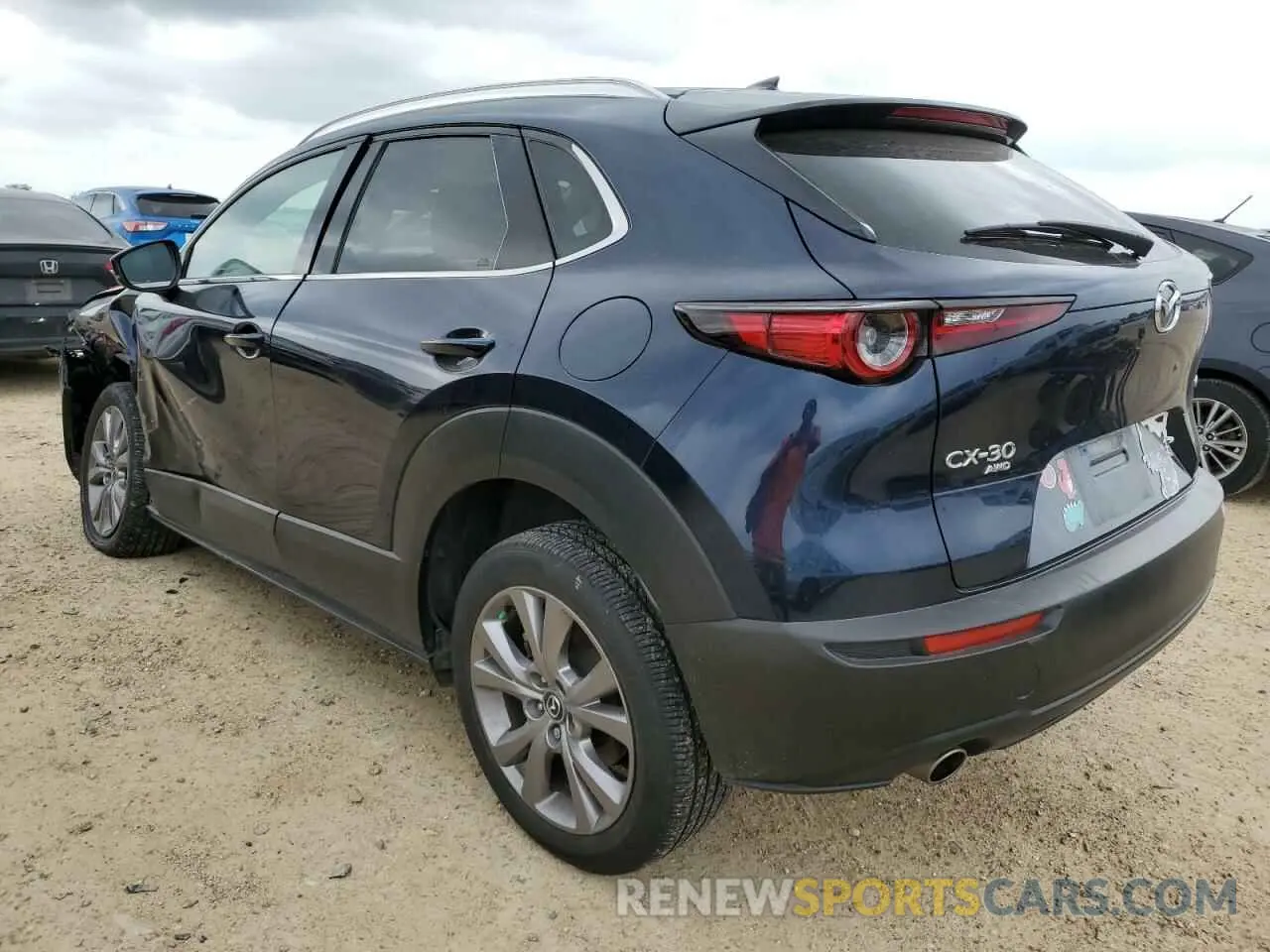 2 Photograph of a damaged car 3MVDMBDL5MM320177 MAZDA CX30 2021