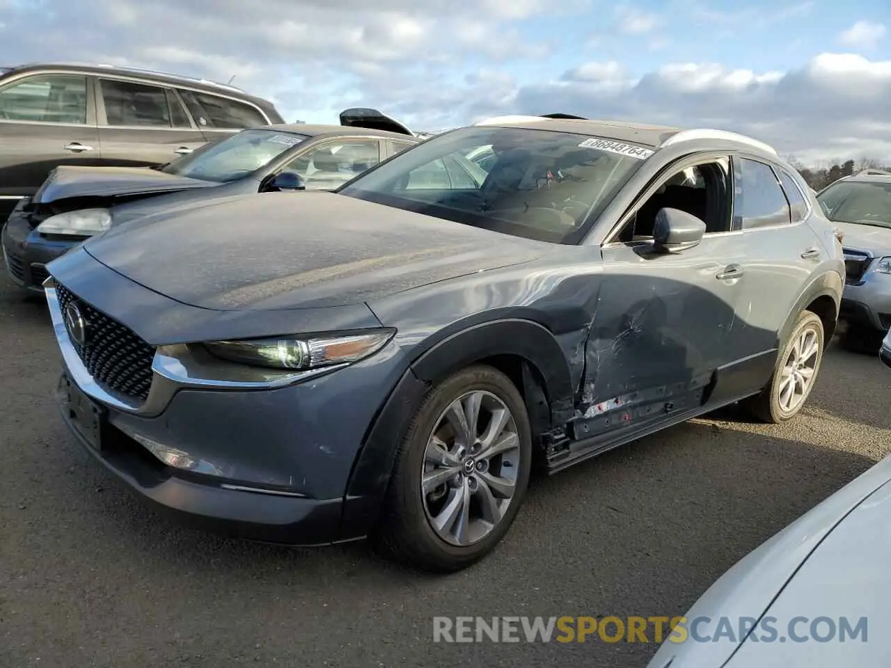 1 Photograph of a damaged car 3MVDMBDM2MM220739 MAZDA CX30 2021