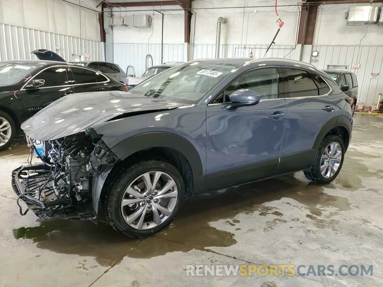 1 Photograph of a damaged car 3MVDMBDM7MM214600 MAZDA CX30 2021