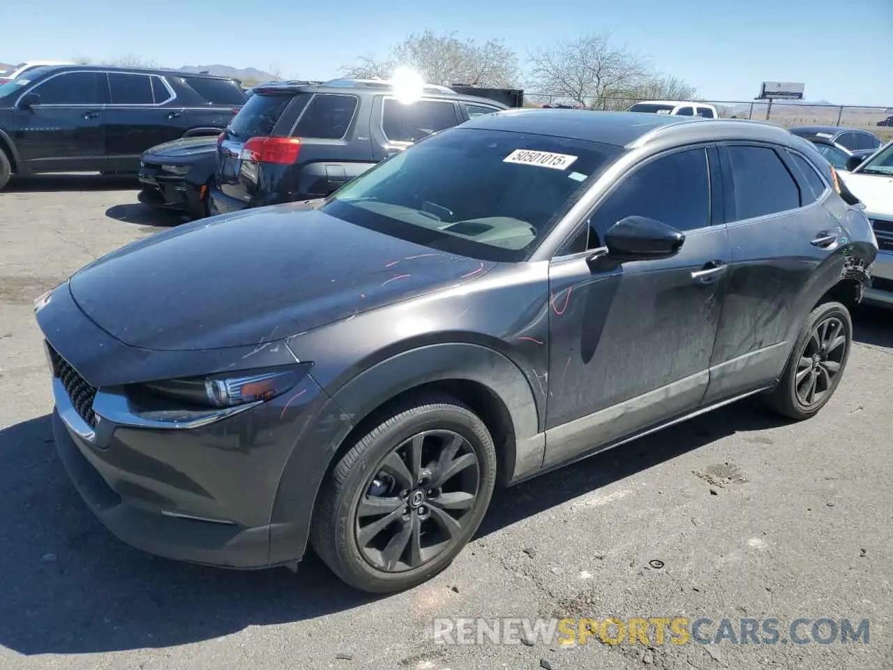 1 Photograph of a damaged car 3MVDMBDY0MM254973 MAZDA CX30 2021