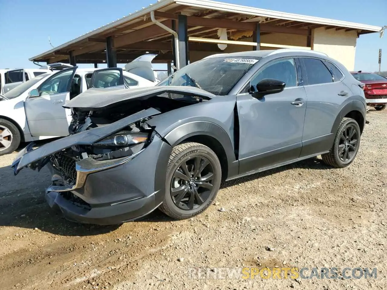 1 Photograph of a damaged car 3MVDMBDY3MM262954 MAZDA CX30 2021