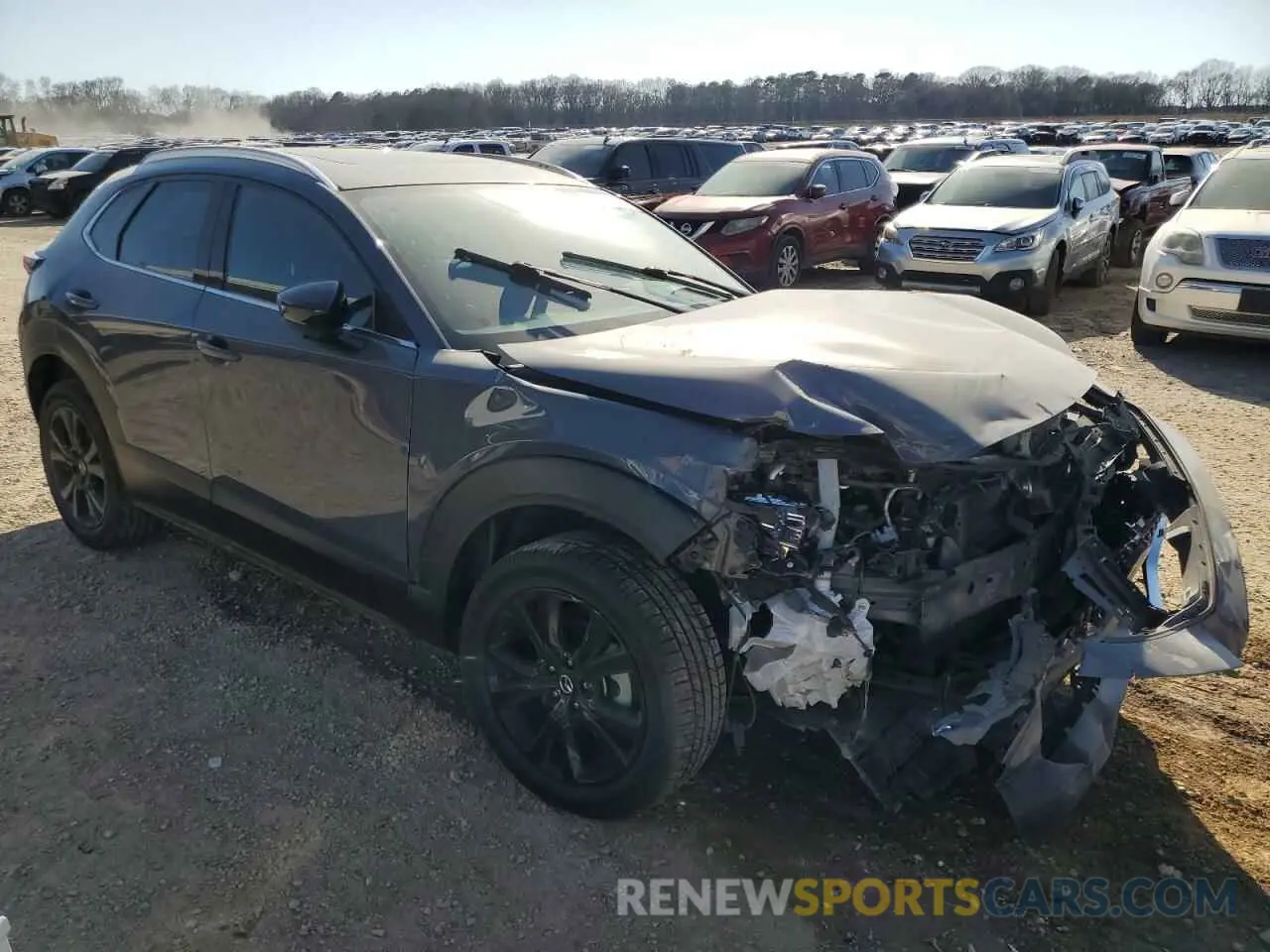 4 Photograph of a damaged car 3MVDMBDY3MM262954 MAZDA CX30 2021