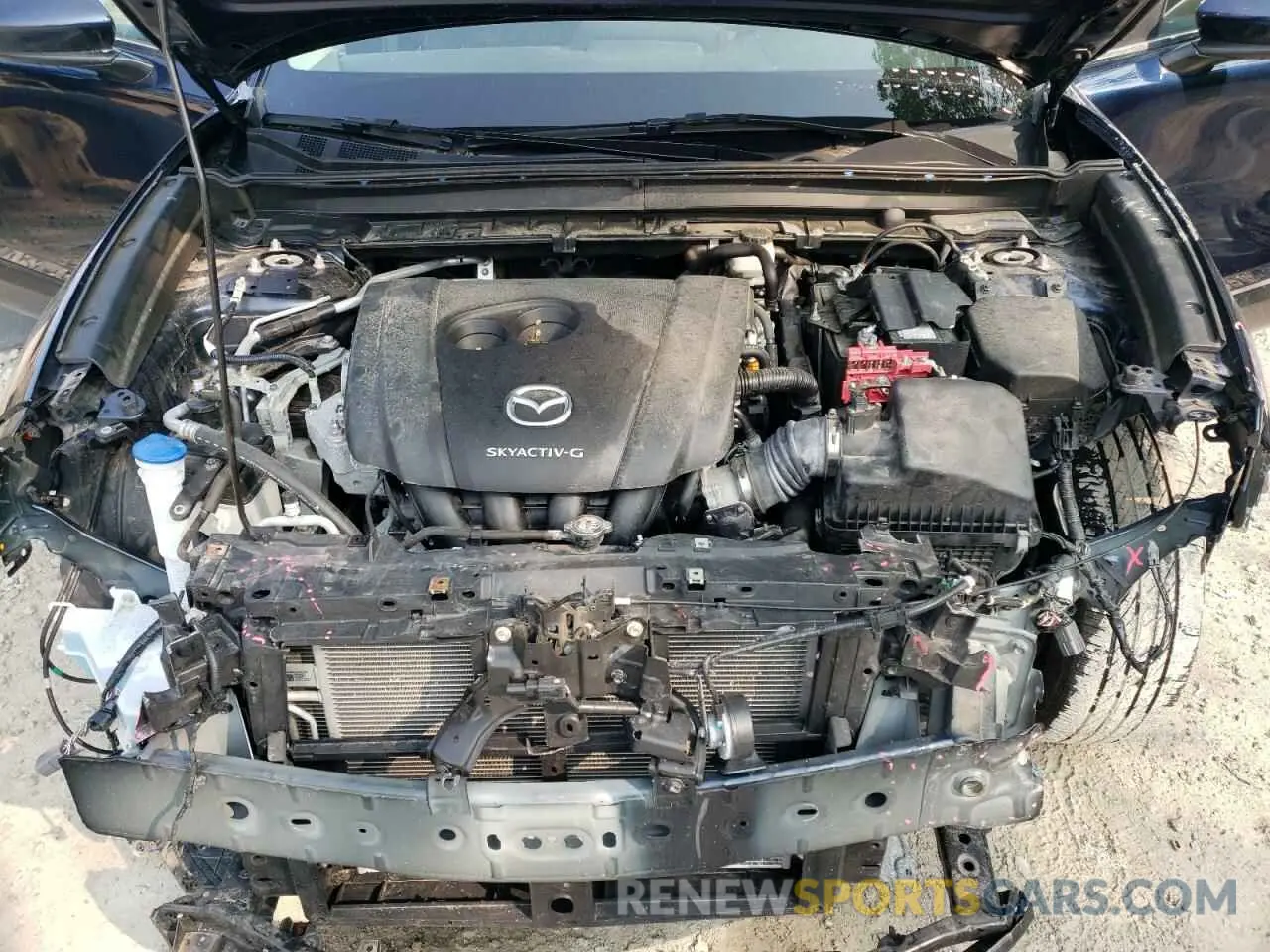 12 Photograph of a damaged car 3MVDMBAL2NM448737 MAZDA CX30 2022