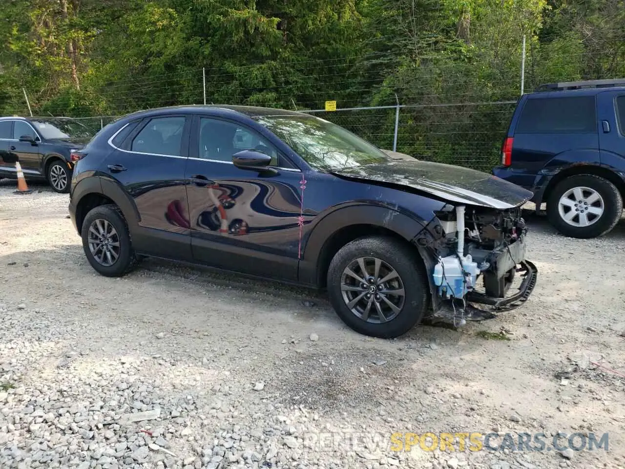4 Photograph of a damaged car 3MVDMBAL2NM448737 MAZDA CX30 2022