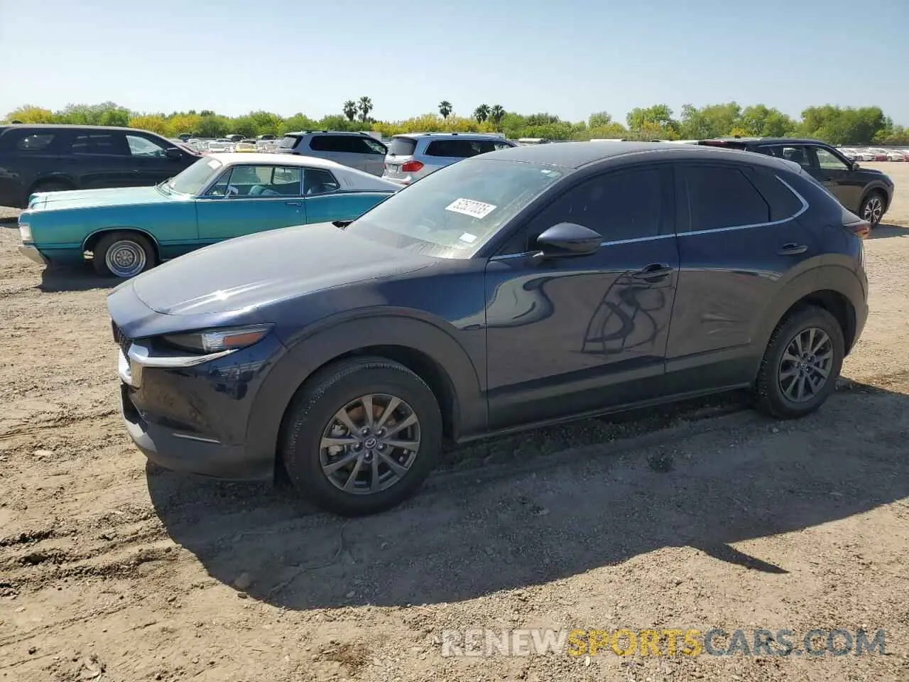 1 Photograph of a damaged car 3MVDMBAL5NM423332 MAZDA CX30 2022