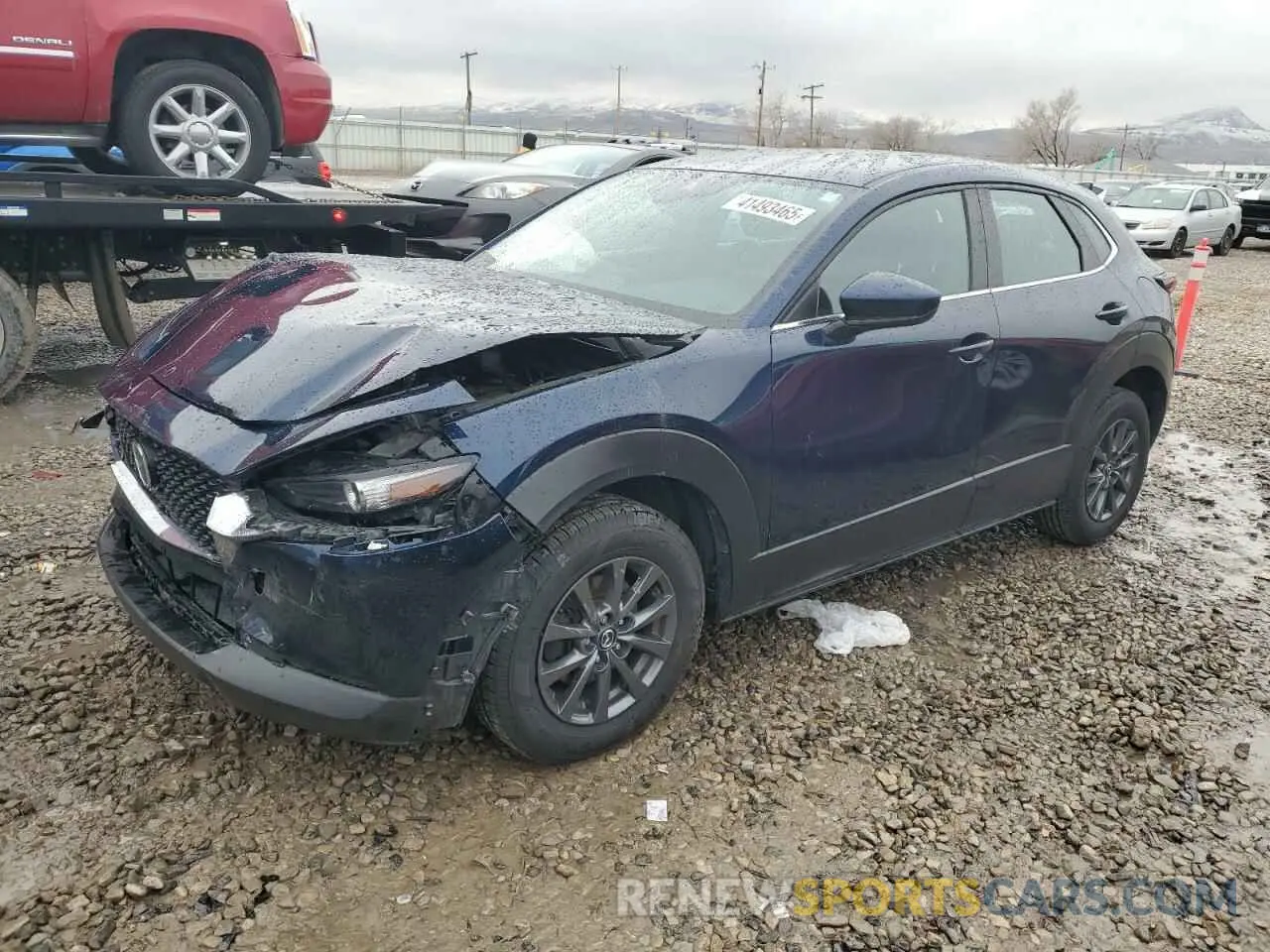1 Photograph of a damaged car 3MVDMBAL7NM418164 MAZDA CX30 2022