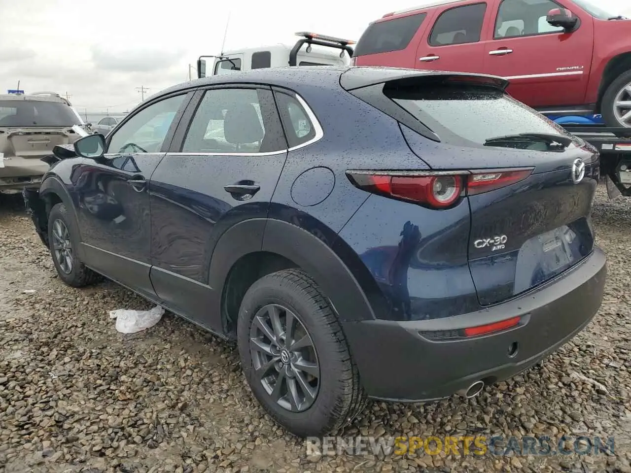 2 Photograph of a damaged car 3MVDMBAL7NM418164 MAZDA CX30 2022