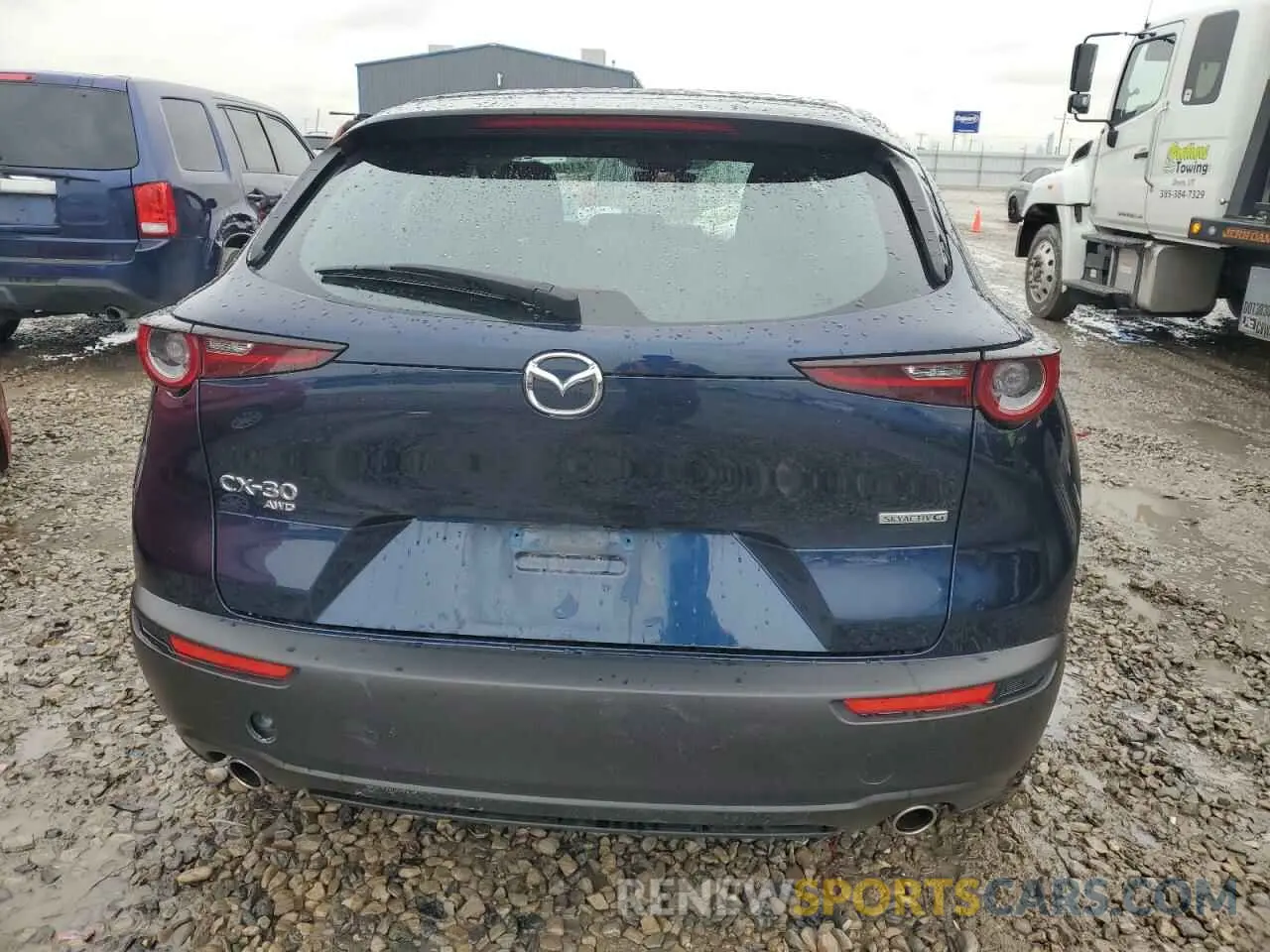 6 Photograph of a damaged car 3MVDMBAL7NM418164 MAZDA CX30 2022