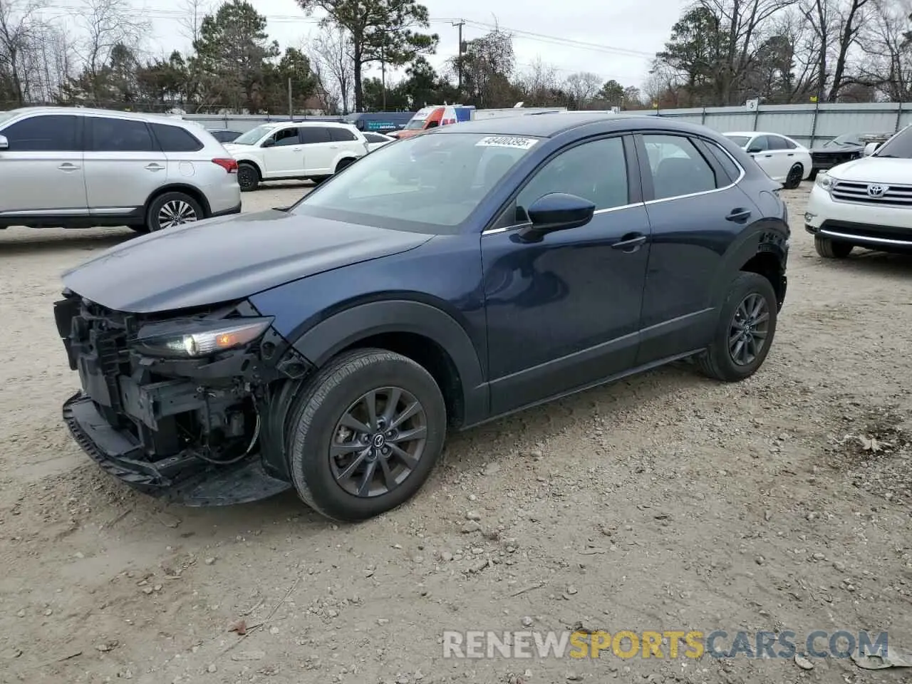 1 Photograph of a damaged car 3MVDMBAL8NM448645 MAZDA CX30 2022