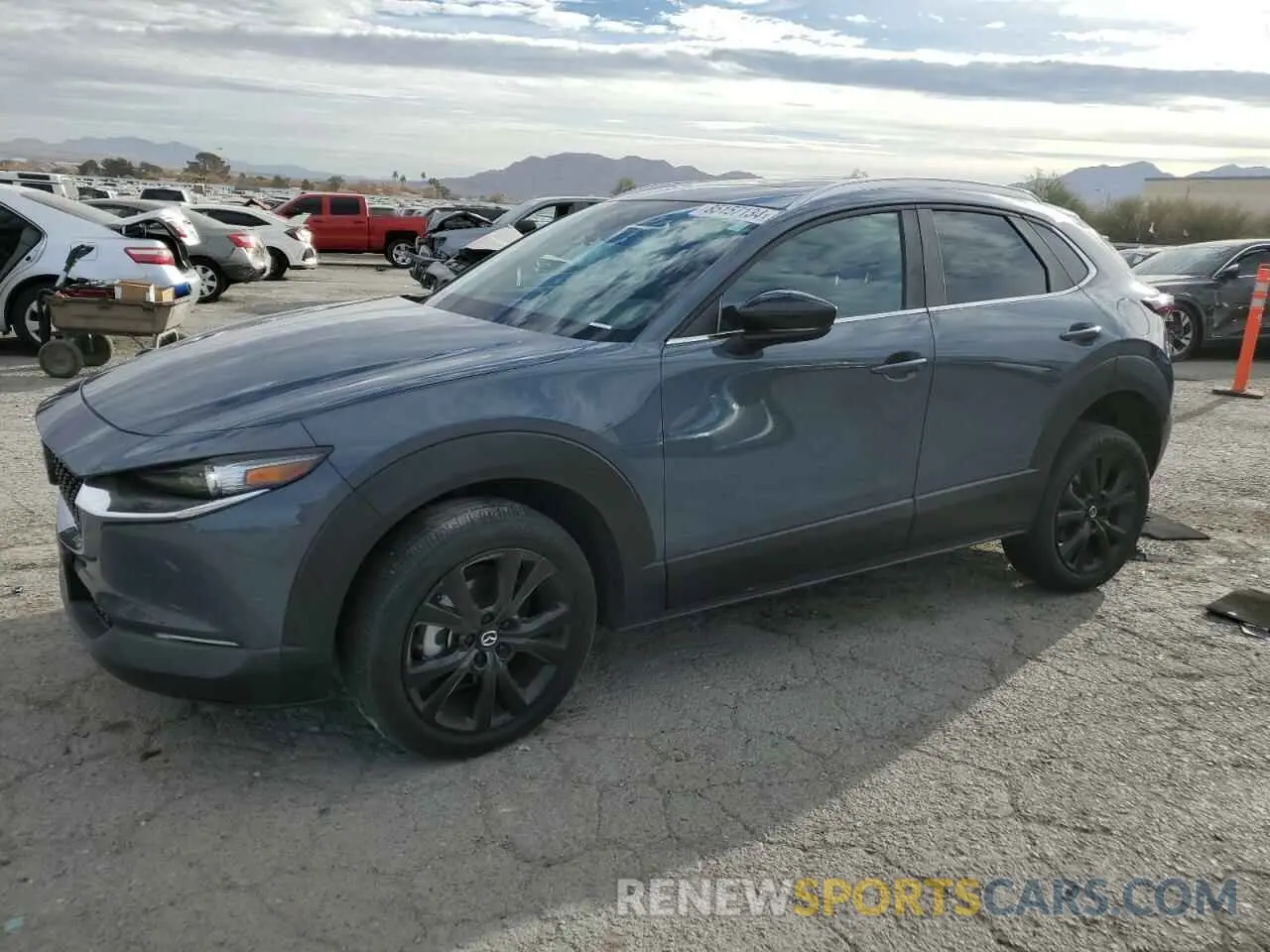 1 Photograph of a damaged car 3MVDMBAY8NM447233 MAZDA CX30 2022