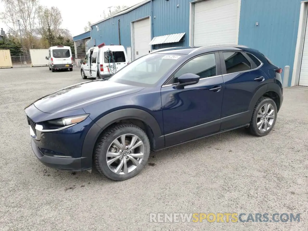 1 Photograph of a damaged car 3MVDMBBL1NM433807 MAZDA CX30 2022