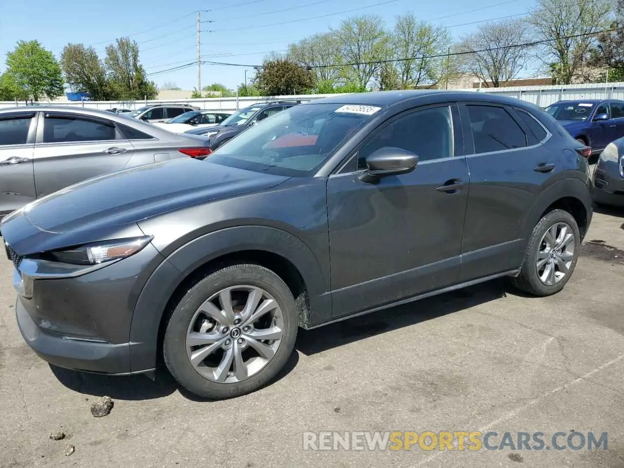 1 Photograph of a damaged car 3MVDMBBL3NM456361 MAZDA CX30 2022