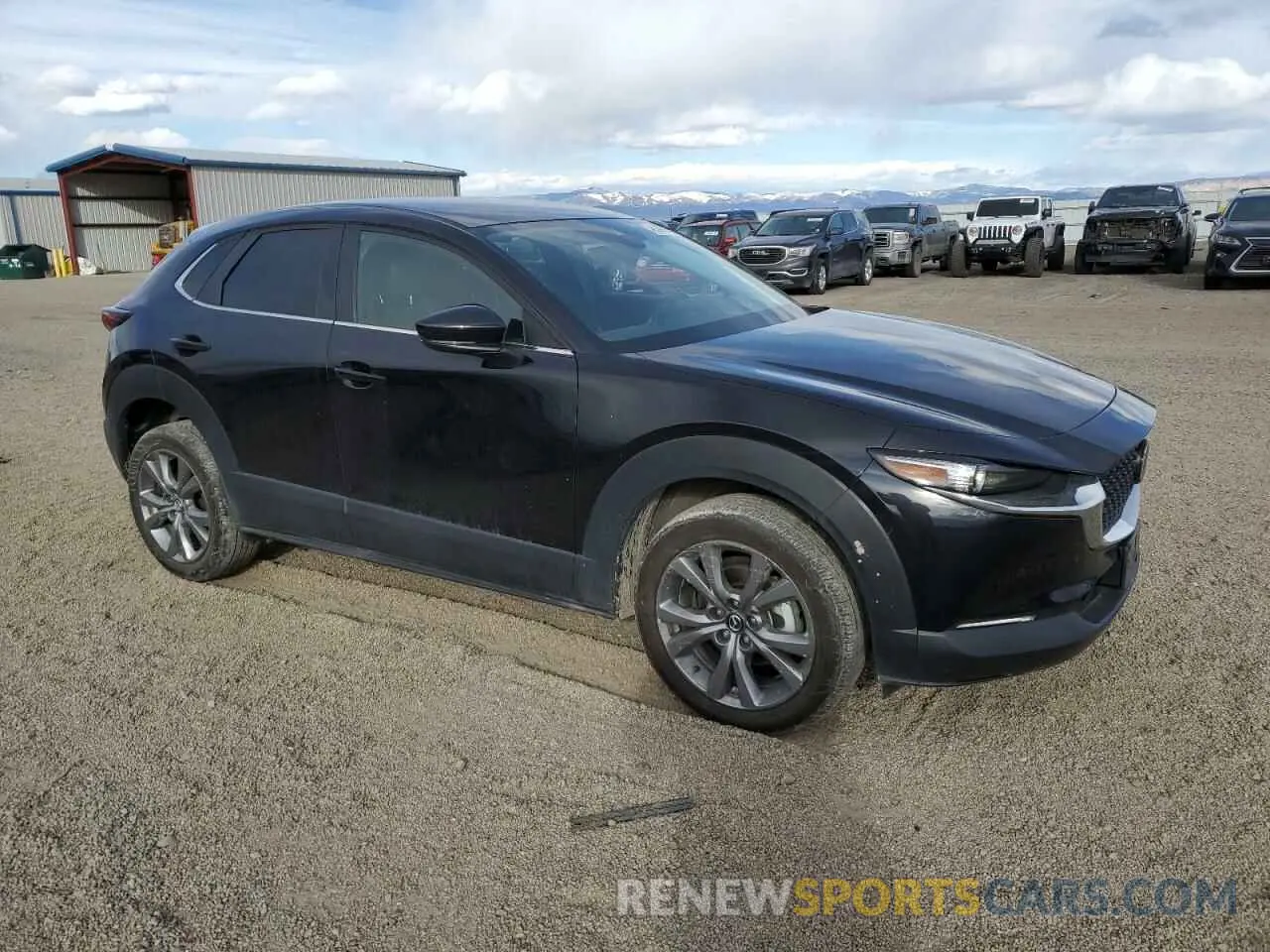 4 Photograph of a damaged car 3MVDMBBL5NM457110 MAZDA CX30 2022