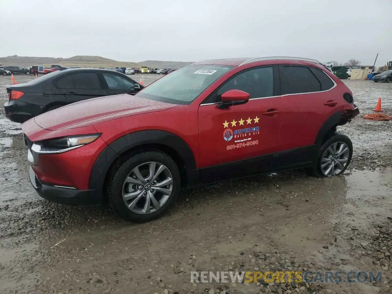 1 Photograph of a damaged car 3MVDMBBL7NM457612 MAZDA CX30 2022