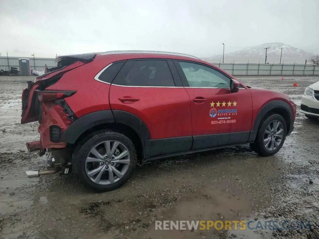 3 Photograph of a damaged car 3MVDMBBL7NM457612 MAZDA CX30 2022