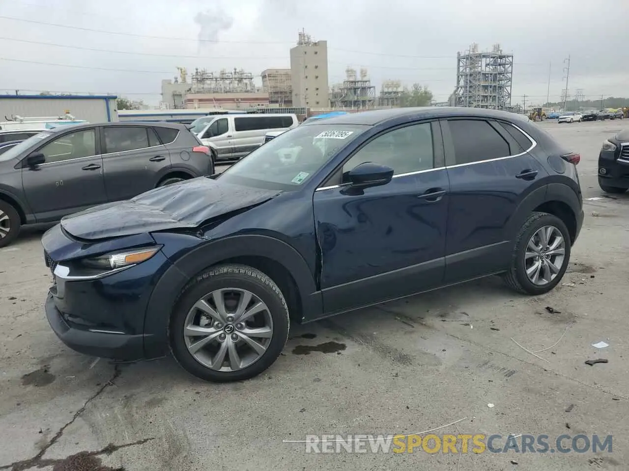 1 Photograph of a damaged car 3MVDMBBL7NM457805 MAZDA CX30 2022