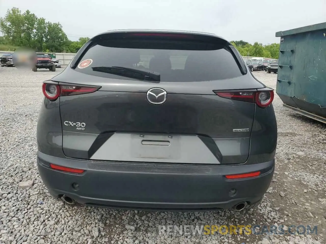 6 Photograph of a damaged car 3MVDMBBL8NM454394 MAZDA CX30 2022