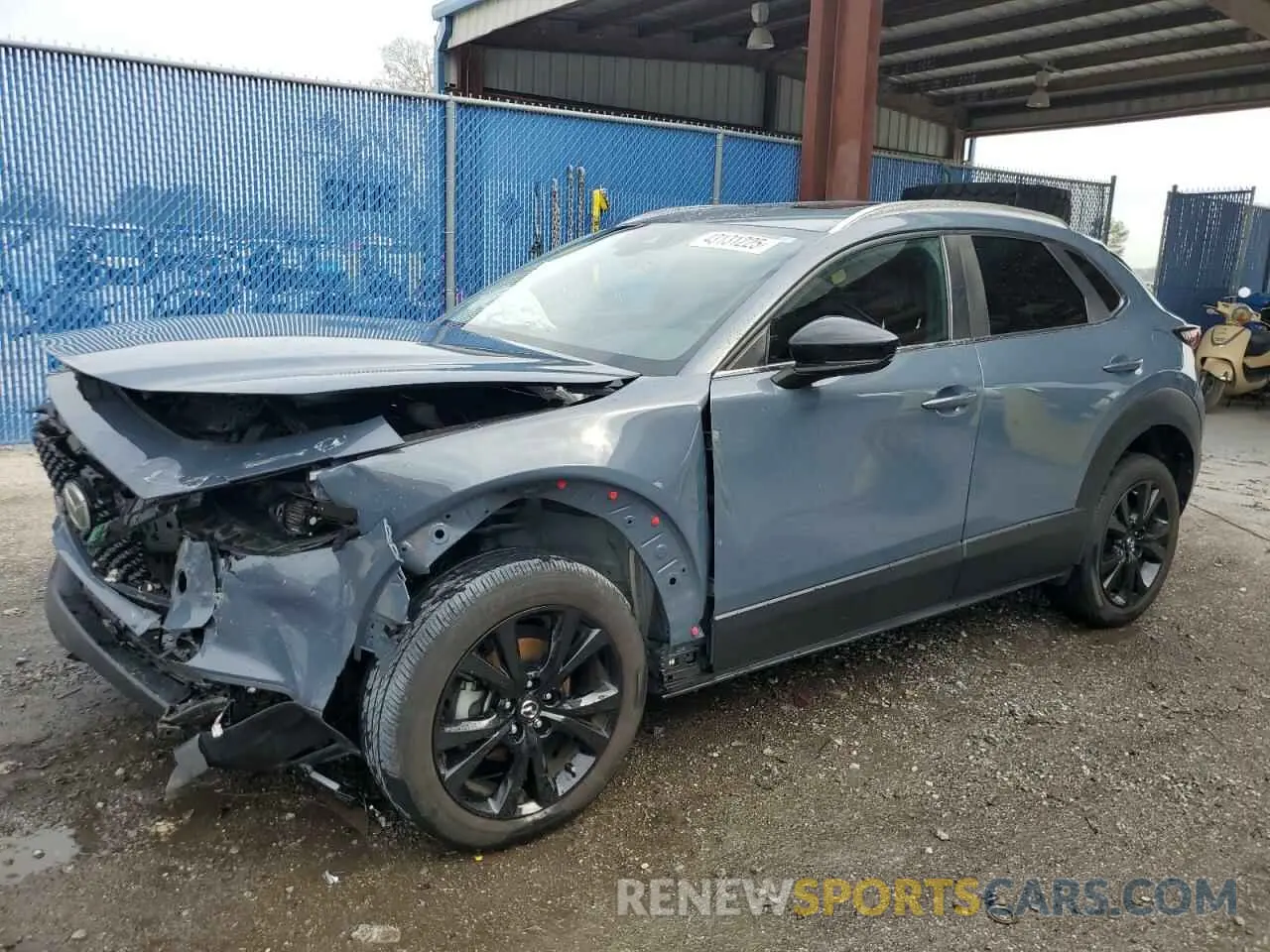 1 Photograph of a damaged car 3MVDMBCL0NM400960 MAZDA CX30 2022