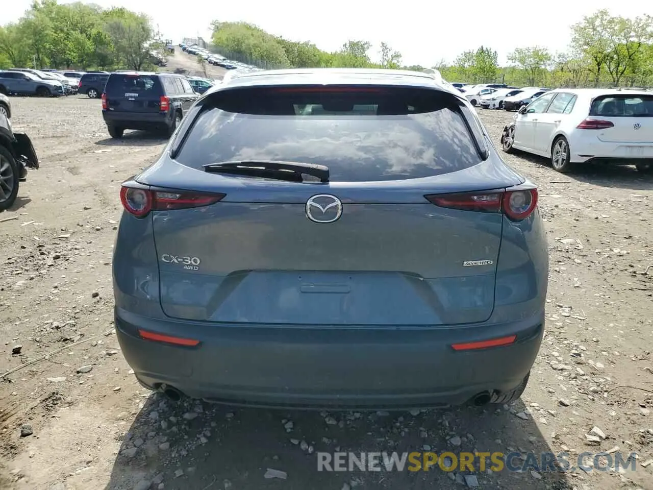 6 Photograph of a damaged car 3MVDMBCL2NM428792 MAZDA CX30 2022