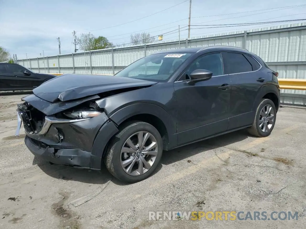 1 Photograph of a damaged car 3MVDMBCL2NM440795 MAZDA CX30 2022