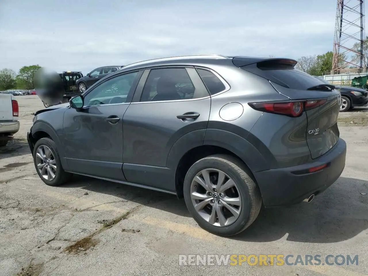 2 Photograph of a damaged car 3MVDMBCL2NM440795 MAZDA CX30 2022