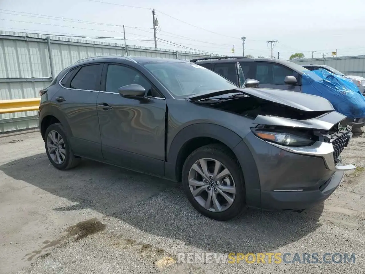 4 Photograph of a damaged car 3MVDMBCL2NM440795 MAZDA CX30 2022