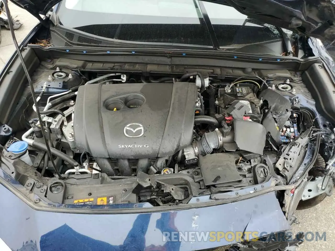 12 Photograph of a damaged car 3MVDMBCL4NM450891 MAZDA CX30 2022