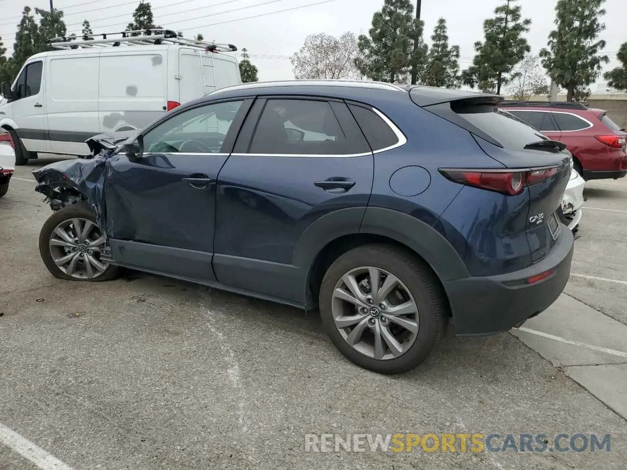 2 Photograph of a damaged car 3MVDMBCL4NM450891 MAZDA CX30 2022