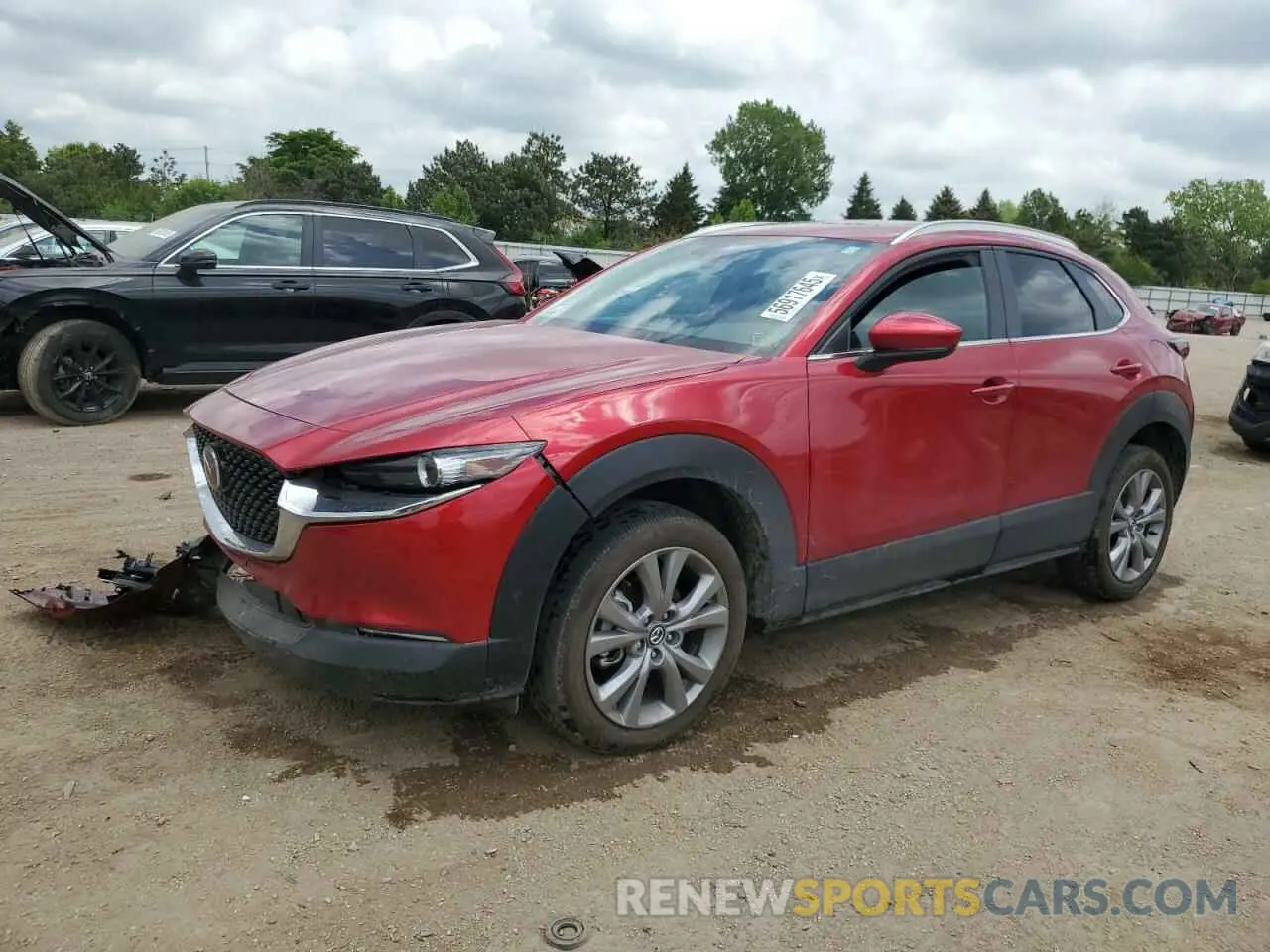 1 Photograph of a damaged car 3MVDMBCL5NM432111 MAZDA CX30 2022