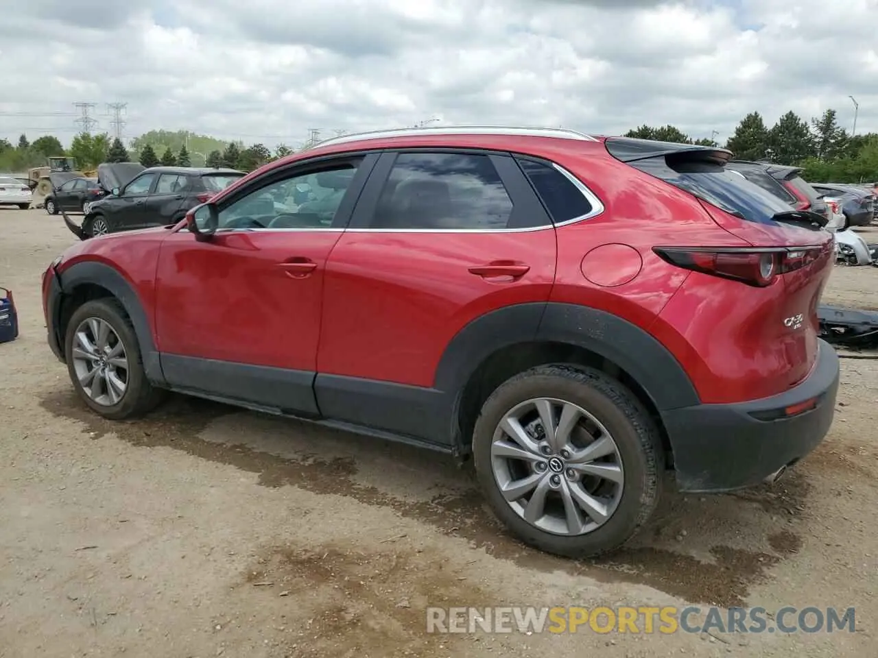 2 Photograph of a damaged car 3MVDMBCL5NM432111 MAZDA CX30 2022