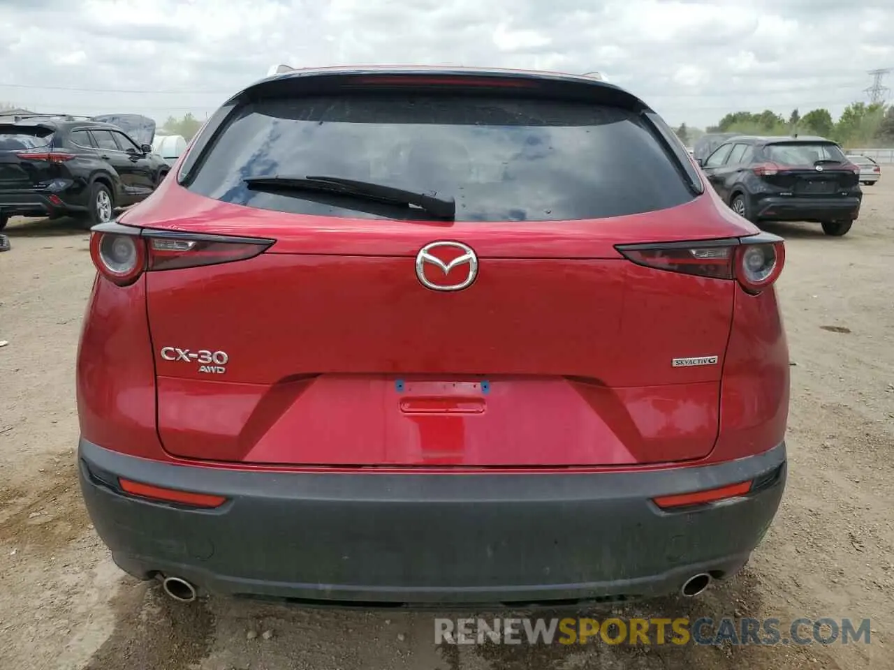 6 Photograph of a damaged car 3MVDMBCL5NM432111 MAZDA CX30 2022
