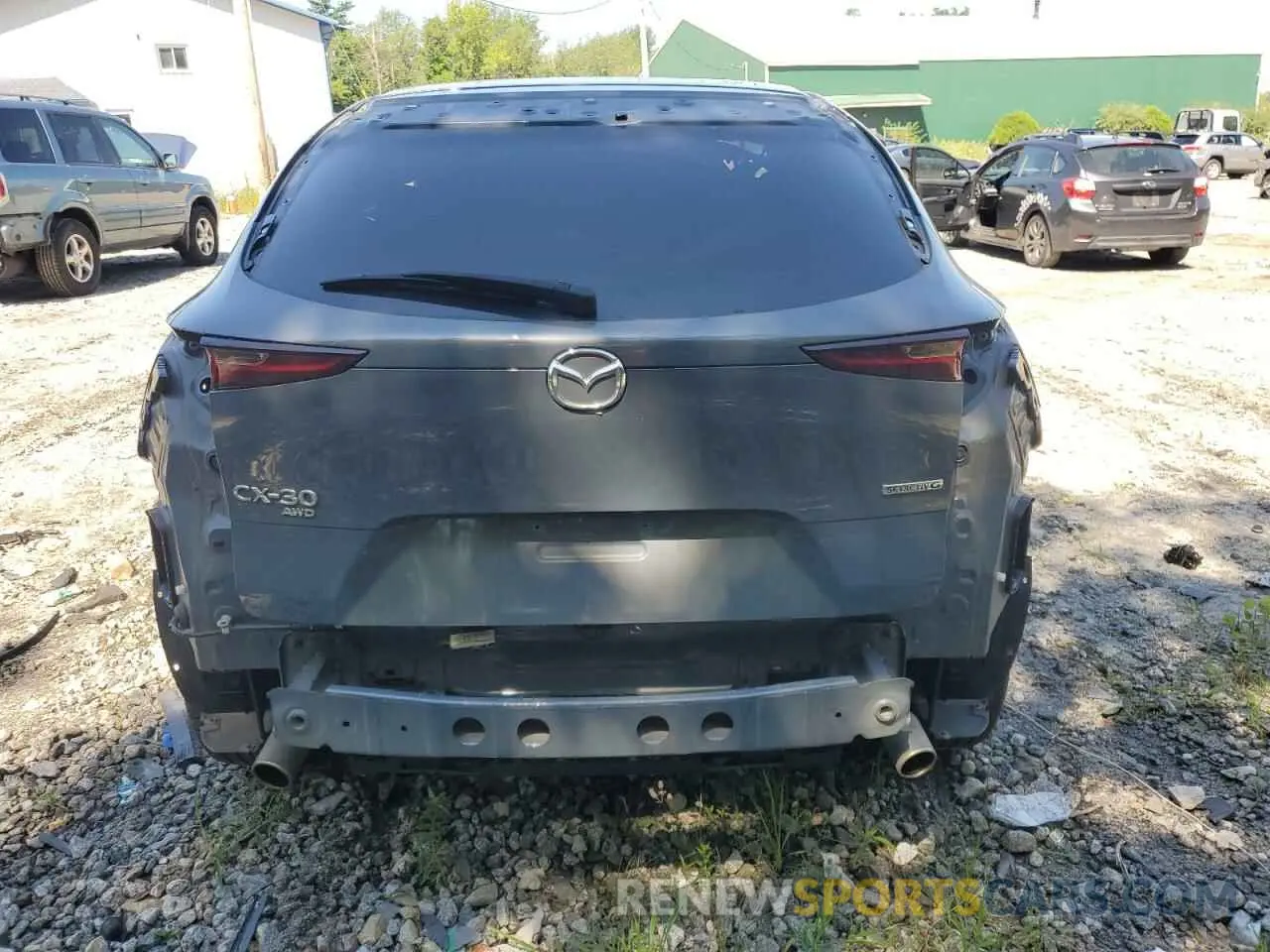 6 Photograph of a damaged car 3MVDMBCL5NM445733 MAZDA CX30 2022