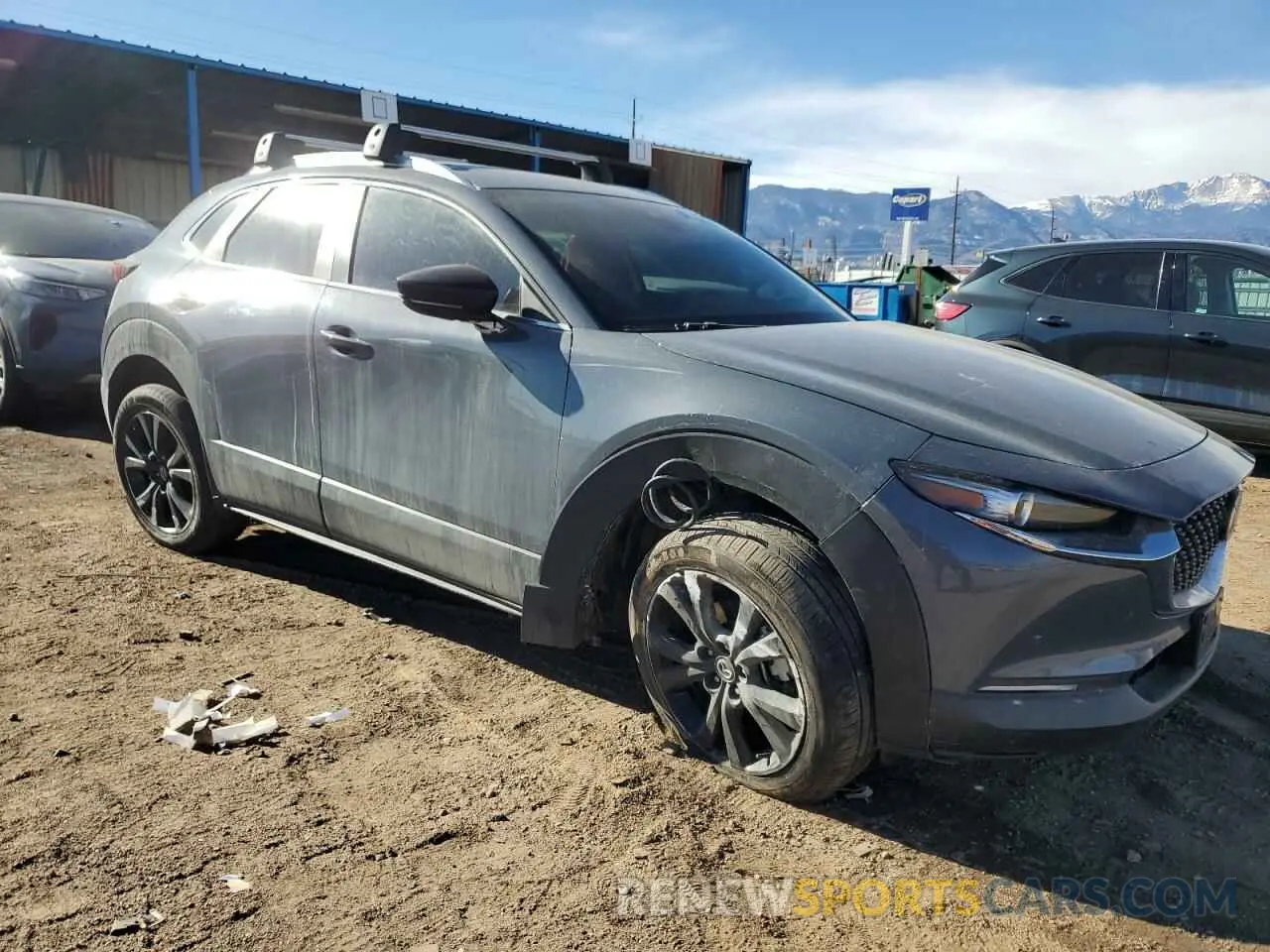 4 Photograph of a damaged car 3MVDMBCL7NM413124 MAZDA CX30 2022
