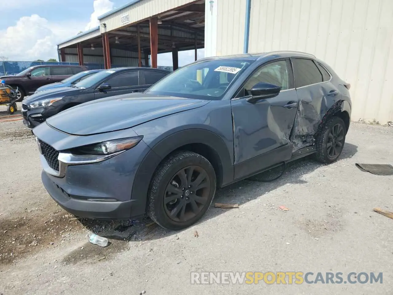 1 Photograph of a damaged car 3MVDMBCL8NM420177 MAZDA CX30 2022