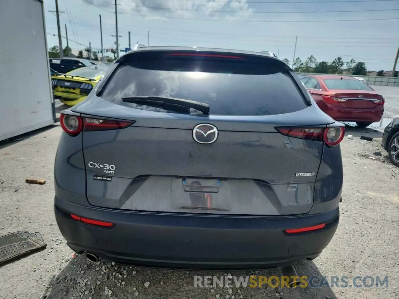 6 Photograph of a damaged car 3MVDMBCL8NM420177 MAZDA CX30 2022