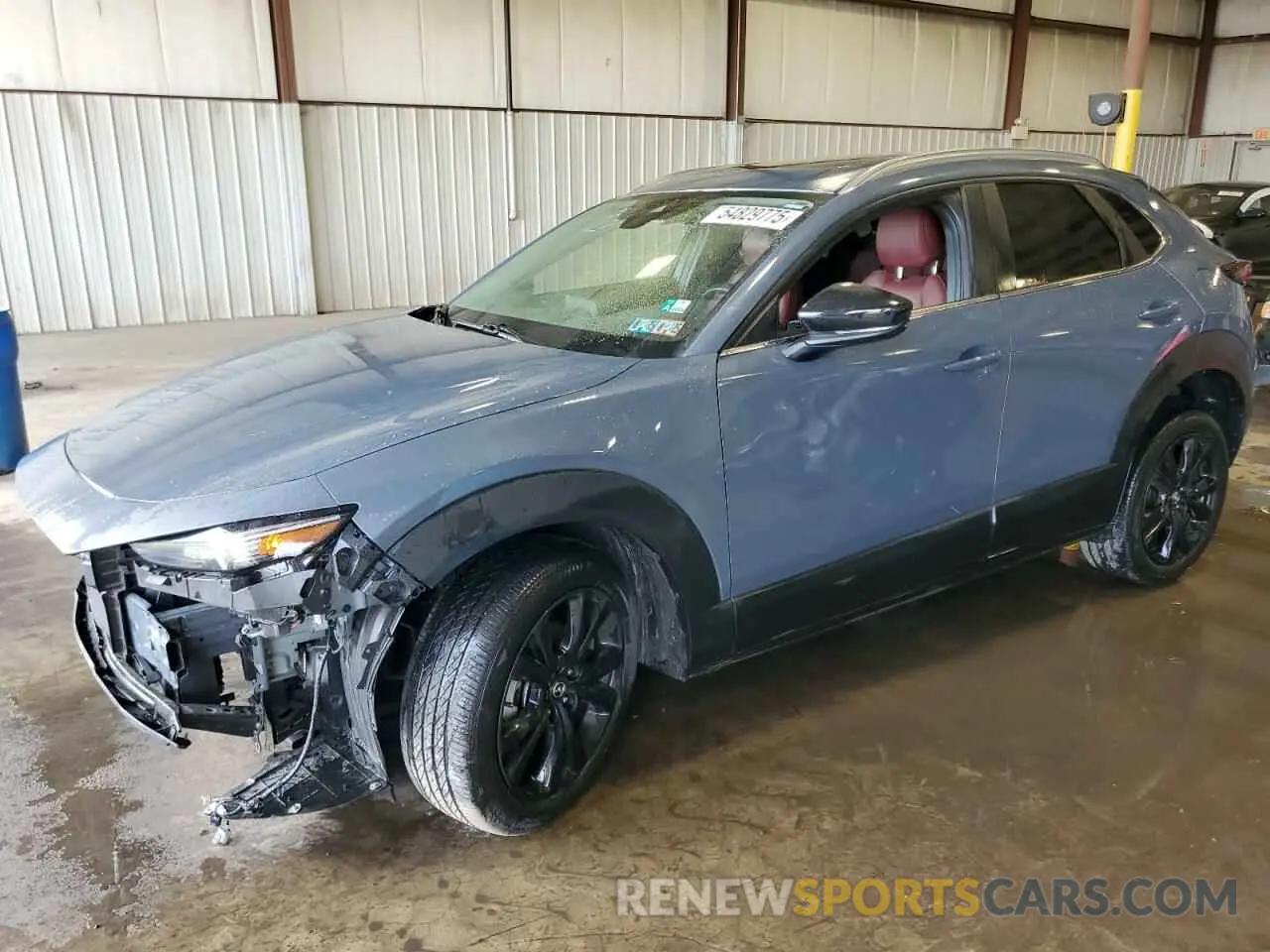 1 Photograph of a damaged car 3MVDMBCL8NM423872 MAZDA CX30 2022