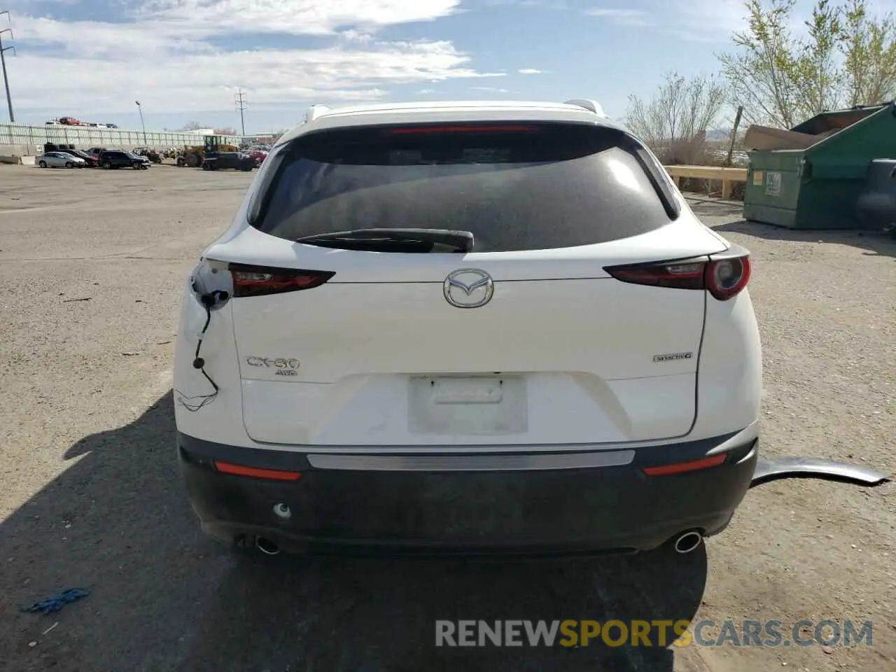 6 Photograph of a damaged car 3MVDMBCL9NM407843 MAZDA CX30 2022