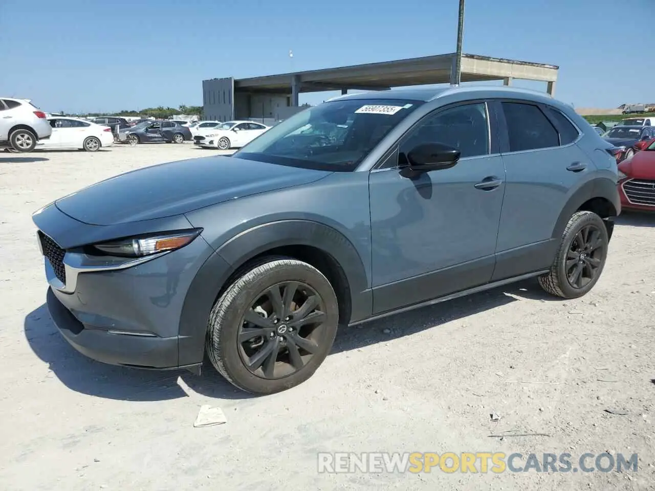 1 Photograph of a damaged car 3MVDMBCL9NM433987 MAZDA CX30 2022