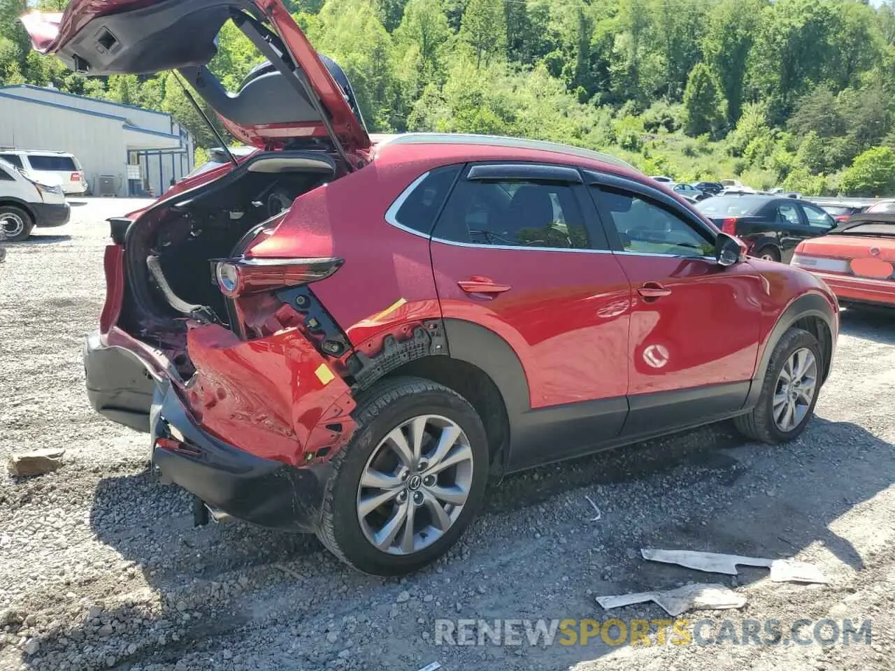 3 Photograph of a damaged car 3MVDMBCLXNM404384 MAZDA CX30 2022
