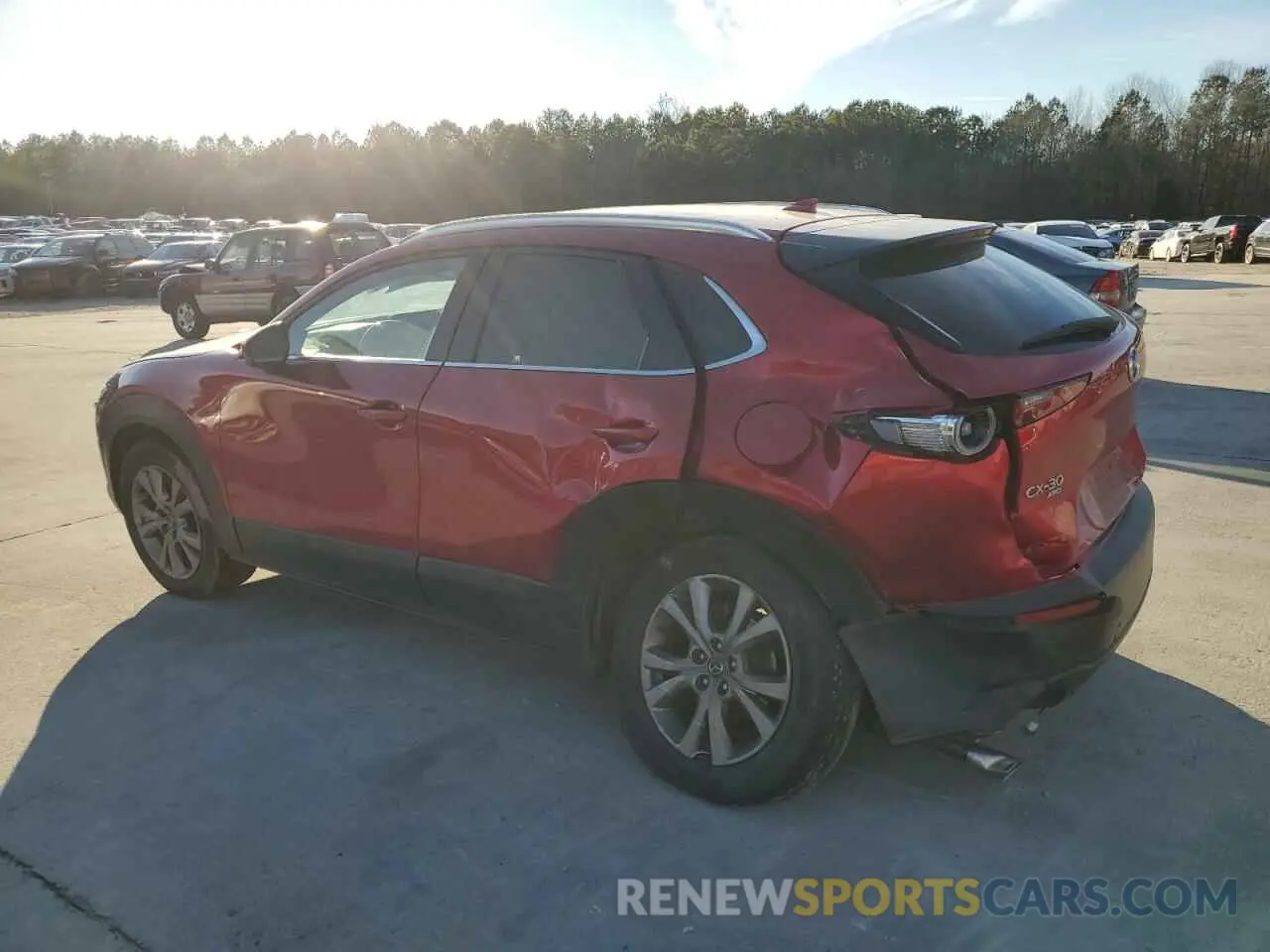 2 Photograph of a damaged car 3MVDMBDL1NM406698 MAZDA CX30 2022